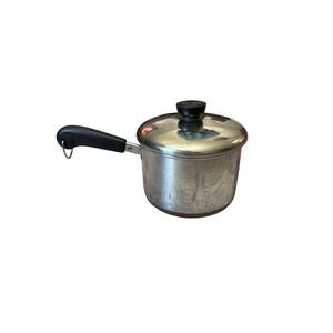 Vintage‎ 1801 Revere Ware 2 Qt CopperBottom Saucepan with Lid